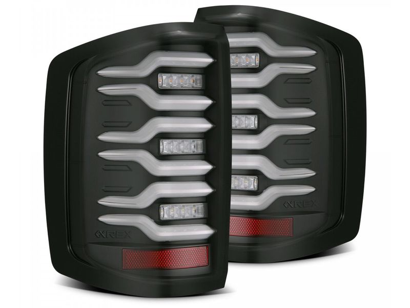 AlphaRex LUXX Series Black LED Tail Lights