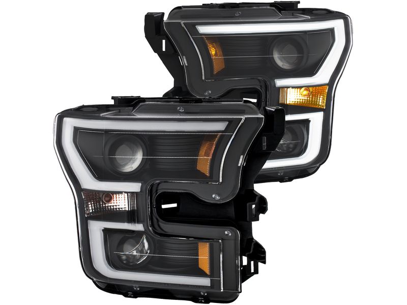 Anzo Black DRL Projector Headlights