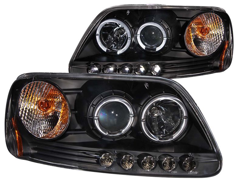 Anzo Black Halo Projector Headlights