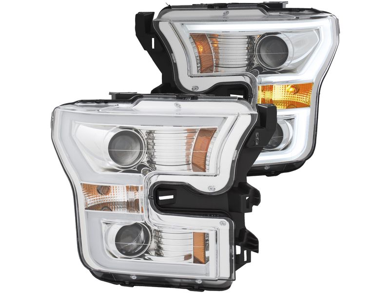 Anzo Chrome DRL Projector Headlights