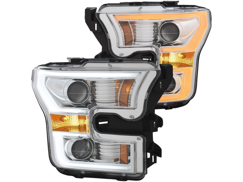 Anzo Chrome Switchback Projector Headlights