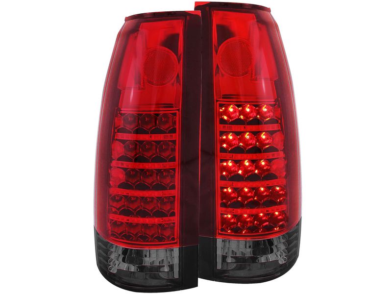 Anzo Smoked Red and Chrome LED Tail Lights