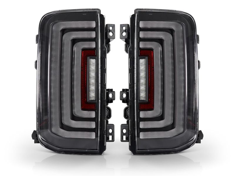 Attica 4x4 Black LED Tail Lights