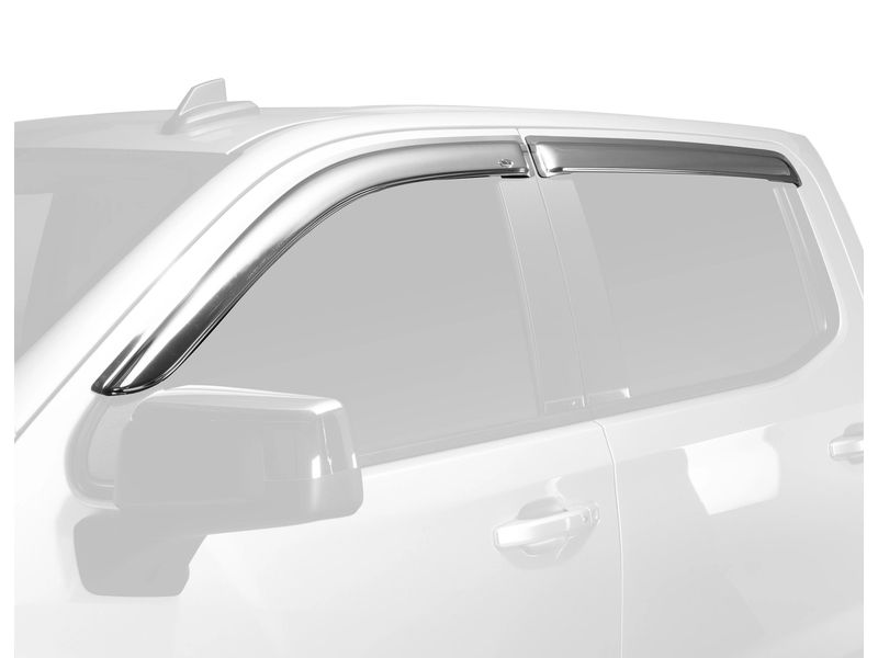 AVS Chrome Ventvisor Window Deflectors