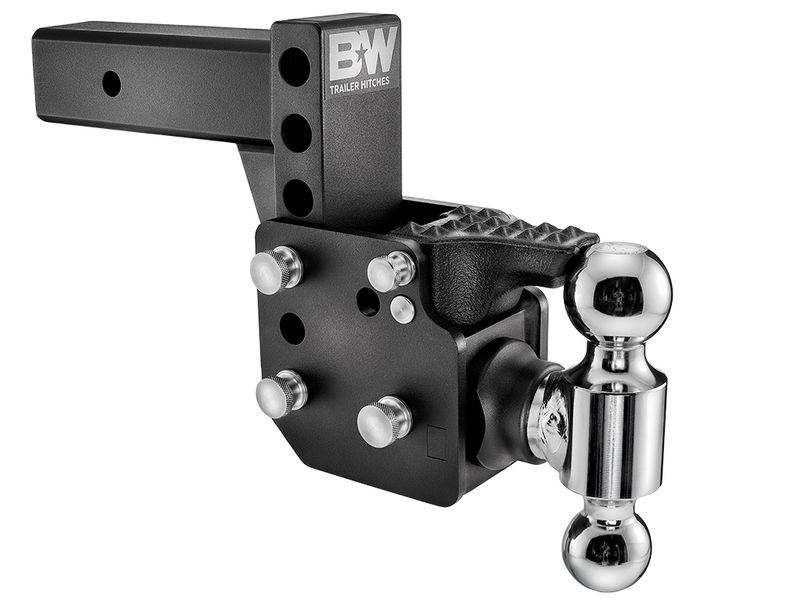 B&W Dual Ball Pintle Tow & Stow Ball Mount