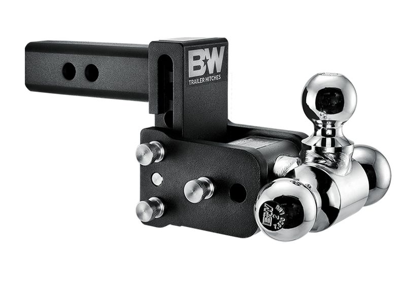 B&W Tow & Stow Adjustable Ball Mount