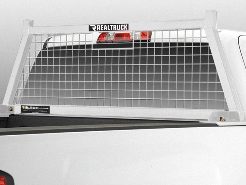 Backrack White Safety Headache Rack
