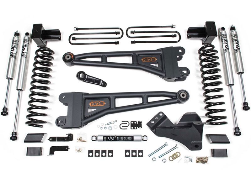 BDS 4" Radius Arm Lift Kits