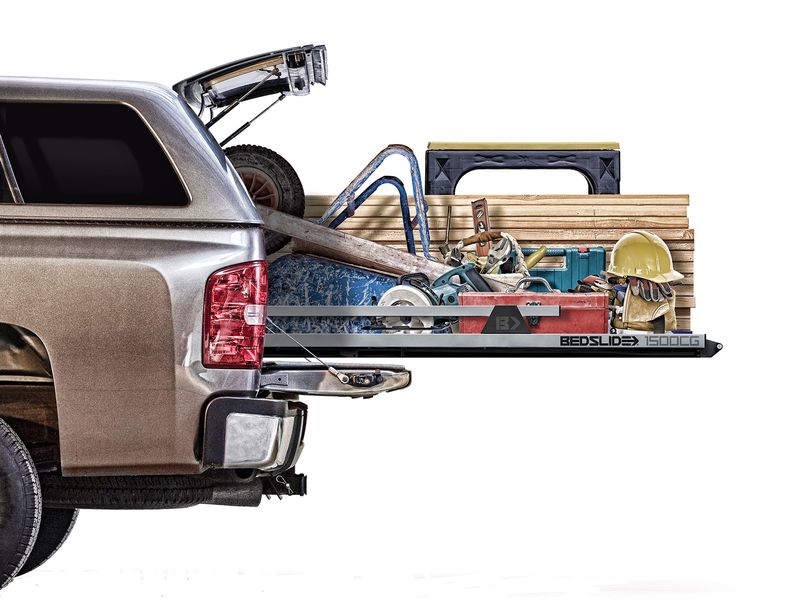 BEDSLIDE 1500 Contractor Truck Bed Cargo Slide