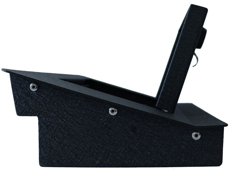 Black Horse Rear Underseat Console Auto Safe