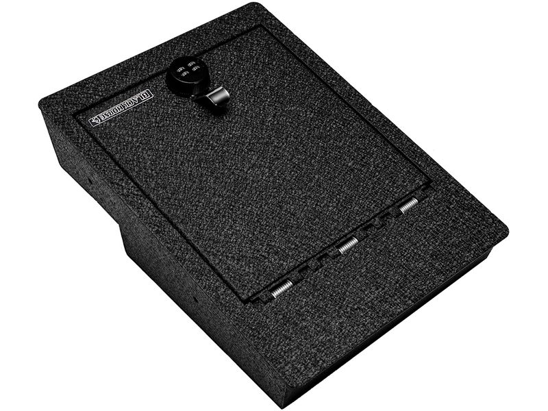 Black Horse Underseat Storage Console Auto Safe