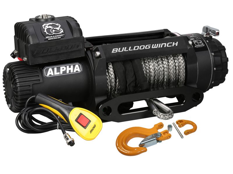 Bulldog 15,000 lb Alpha Series Winch