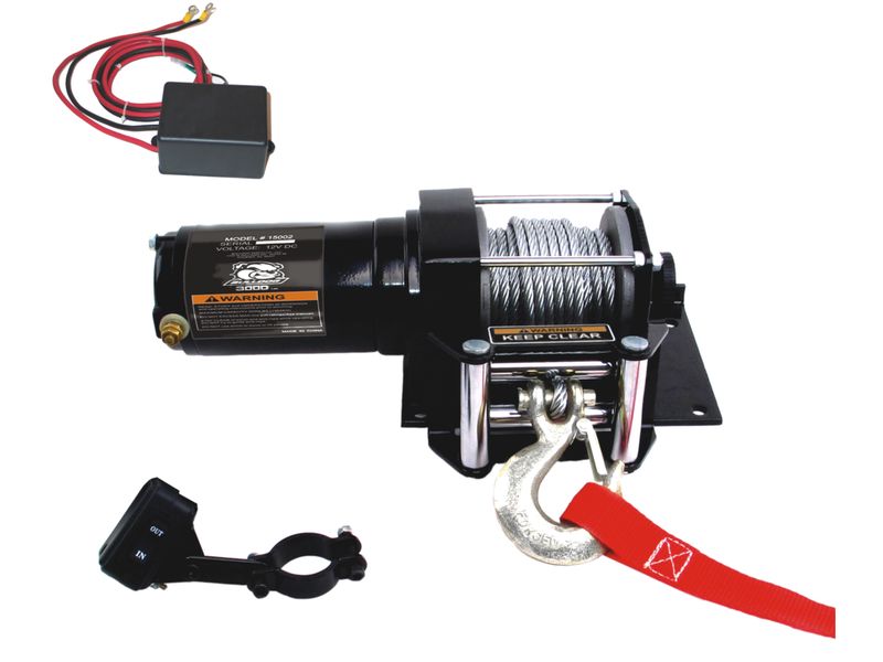 Bulldog 3,000 lb ATV Winch