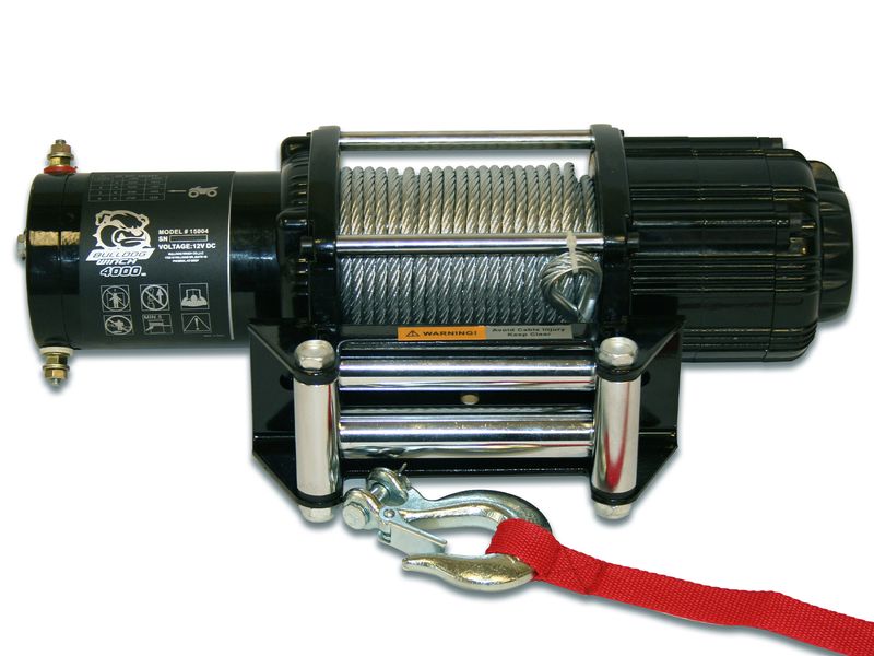 Bulldog 4,000 lb UTV/ATV Winch