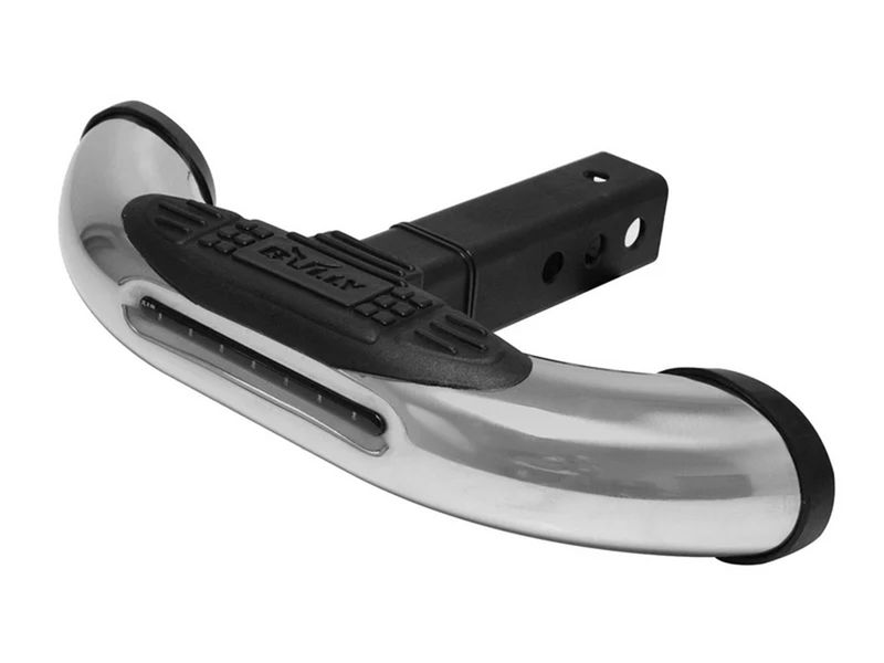 Bully Black Bull Polished Stainless Brake Light Hitch Step