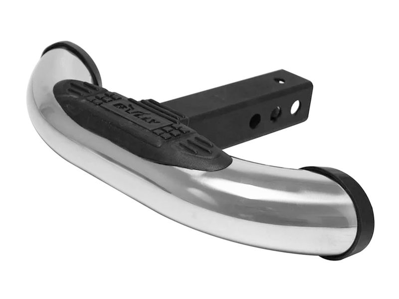 Bully Black Bull Polished Stainless Hitch Step