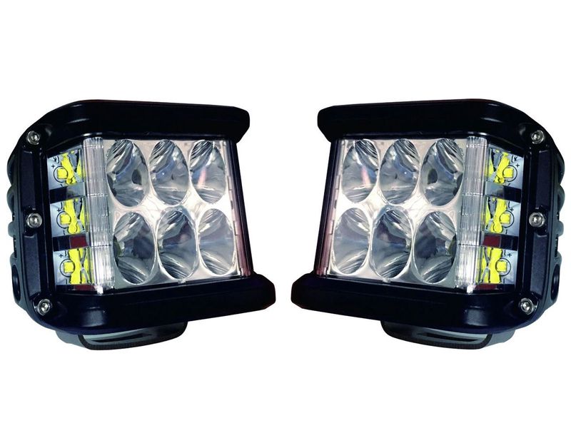 Cali Raised Side Shooter LED Cube Lights