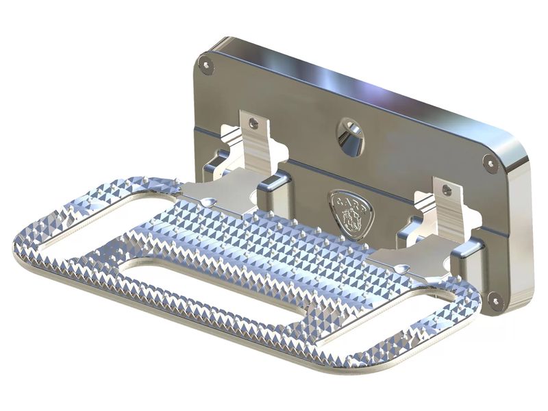 Carr HD Mega Hitch Step XM3 Polished