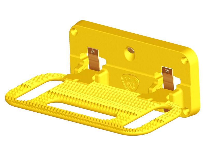 Carr HD Mega Hitch Step XP7 Safety Yellow