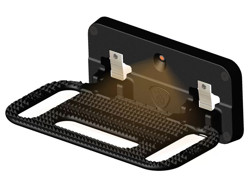 Carr HD Mega LED Hitch Step XP3 Black