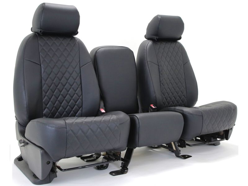 Coverking Premium Leatherette Diamond Stitch Seat Covers