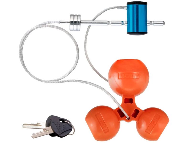 Curt Tri-Ball Trailer Coupler Lock