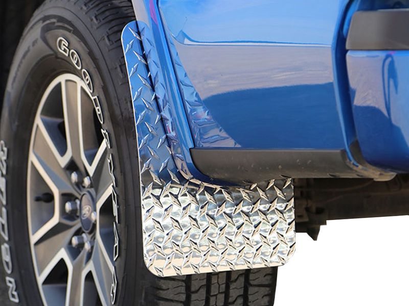 Dee Zee Diamond Plate Mud Flaps