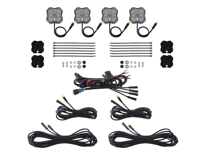 Diode Dynamics Dual Color Rock Light Kits