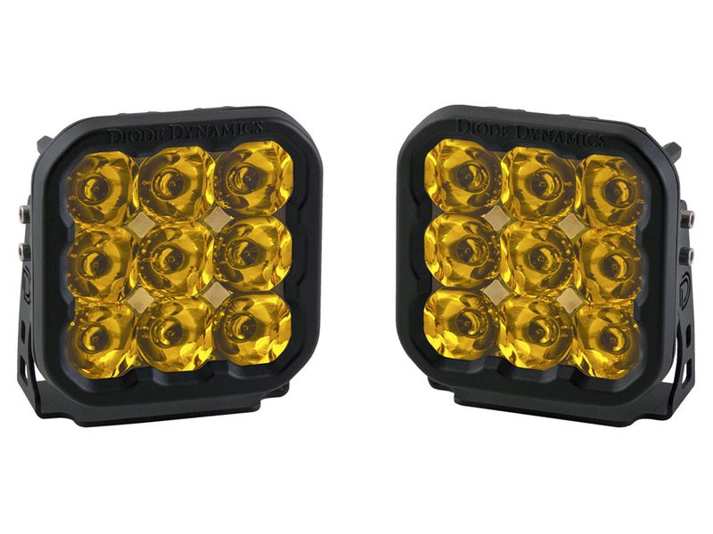 Diode Dynamics SS5 Amber Backlit LED Cube Lights