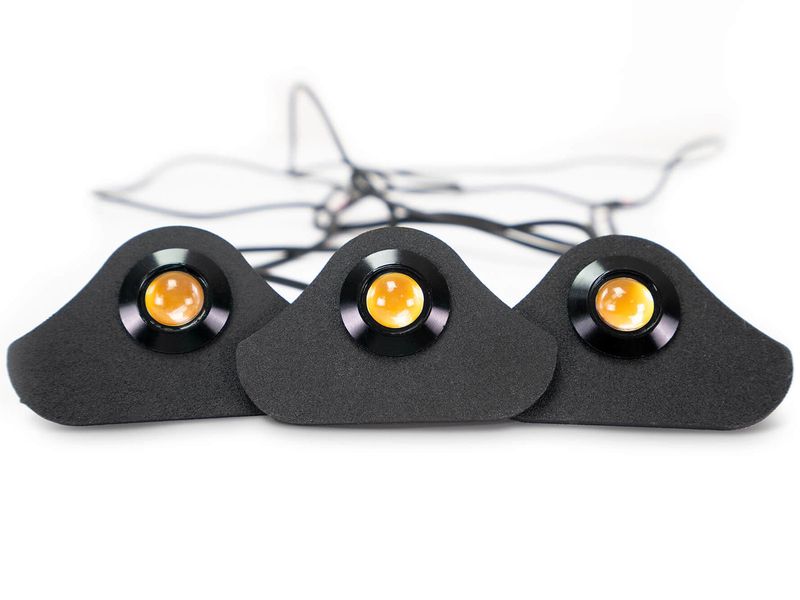 DV8 Offroad Amber LED Grille Lights