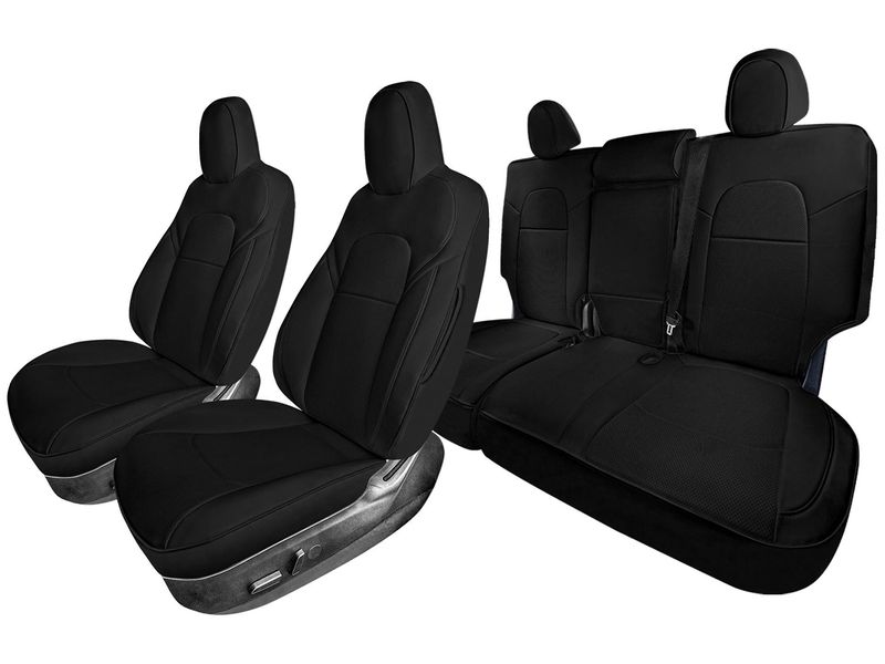 FH Group Custom Faux Leather Seat Covers