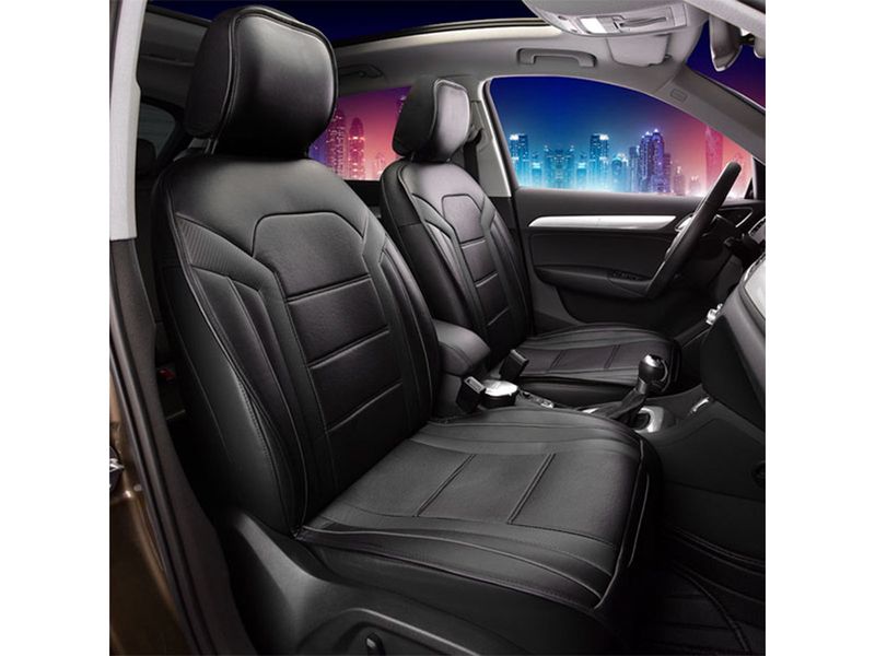FH Group Futuristic Leather Seat Cushions