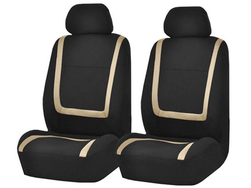 FH Group Unique Flat Cloth Seat Covers