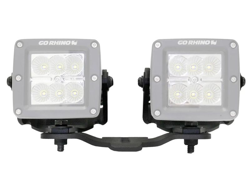 Go Rhino Hood Hinge Light Mounts