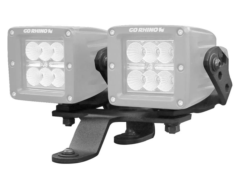 Go Rhino Windshield Cowl Light Mounts