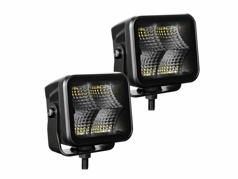 Go Rhino Xplor Blackout Series 2x2 Cube Lights