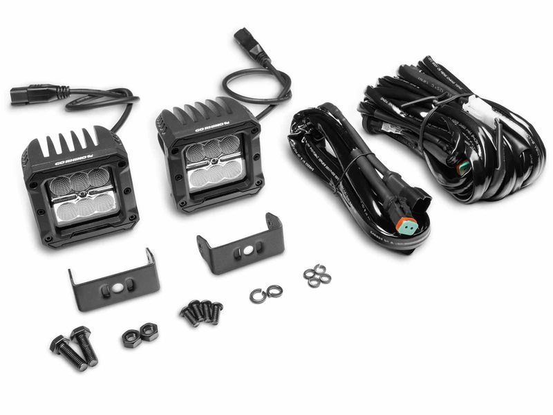 Go Rhino Xplor Bright Series 3x3 LED Cube Lights