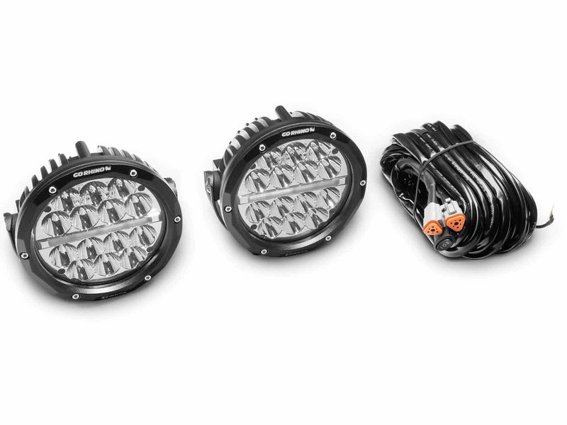 Go Rhino Xplor Bright Series 6" Round LED Driving Light