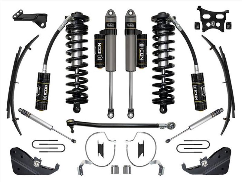 Icon 4"-6" Adjustable Coilover Lift Kits