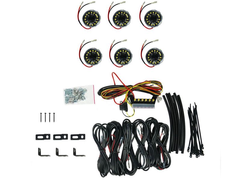 KC HiLiTES Cyclone V2 LED Rock Light Kits