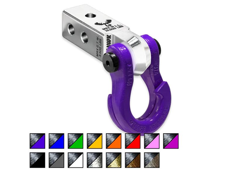 Moose Knuckle Jowl 3/4" Split Shackle & Atomic Silver Mohawk 2.0 Receiver Combo