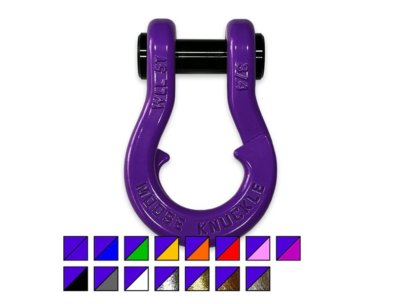 Moose Knuckle Jowl Grape Escape 3/4" Split Shackle Color Combo