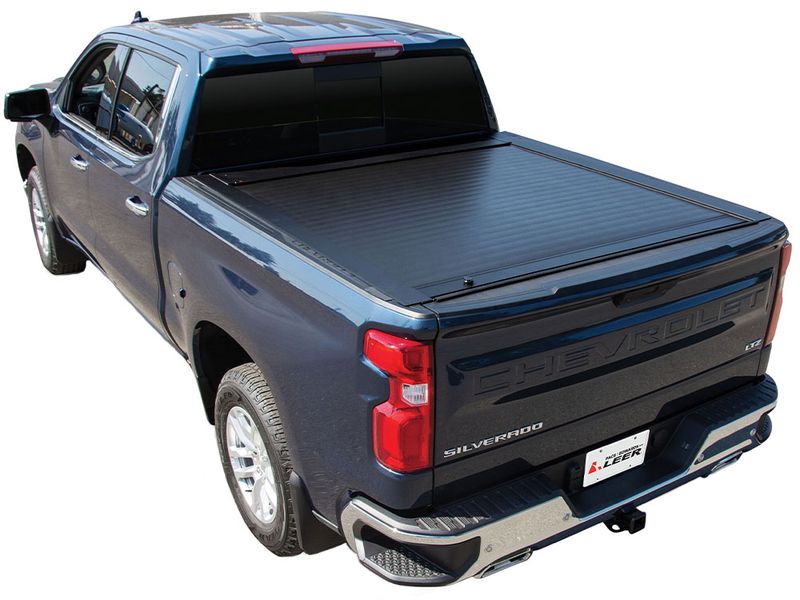 Pace Edwards Matte Black JackRabbit Manual Retractable Tonneau Cover