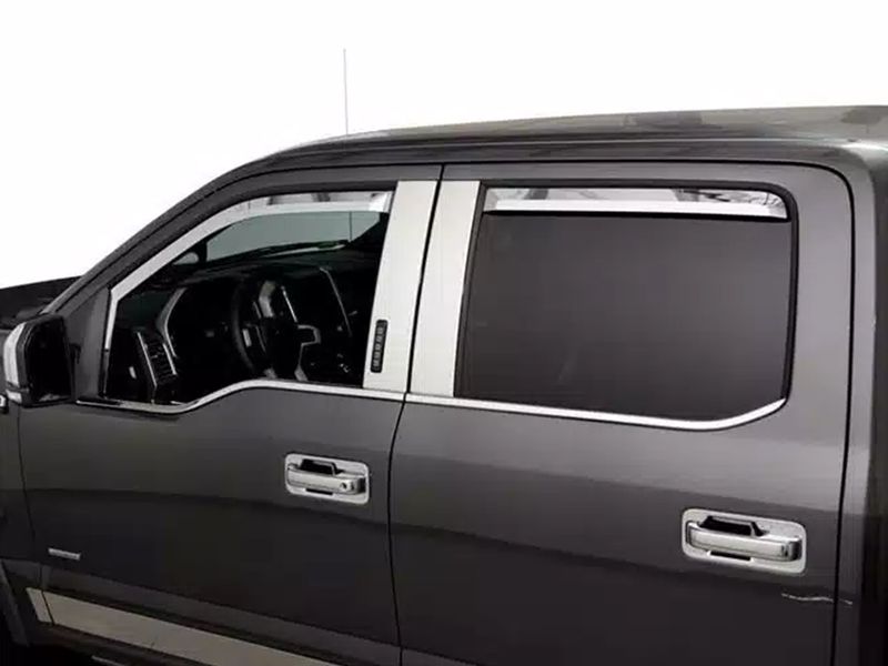 Putco Chrome Window Visors