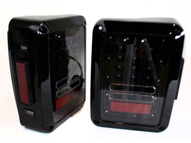 Race Sport Smoked Black Replacement Taillights