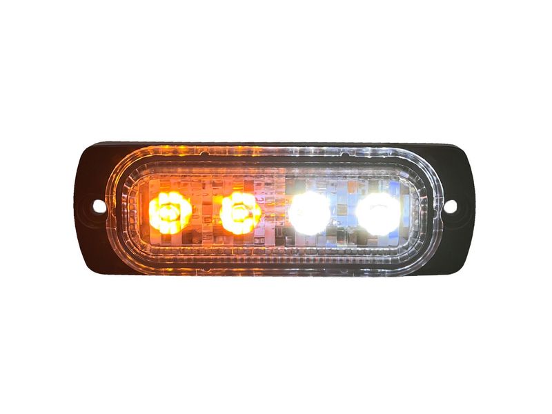Race Sport Ultra Slim Flush Mount 4-LED Strobe Light