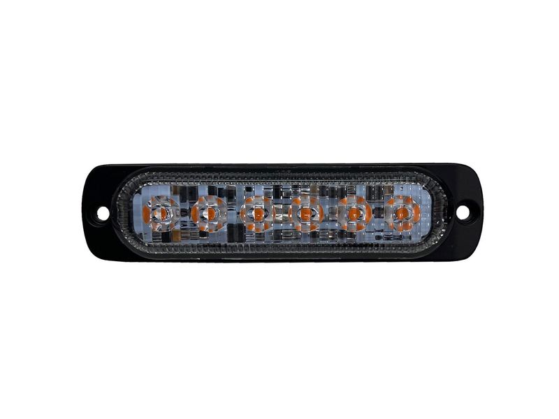 Race Sport Ultra Slim Flush Mount 6-LED Strobe Light