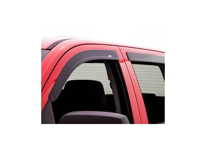 Rampage Matte Black Seamless Vent Visors