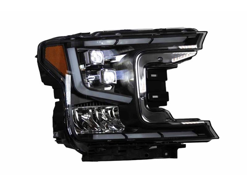 Renegade Sequential LED DRL Smoked Projector Headlights