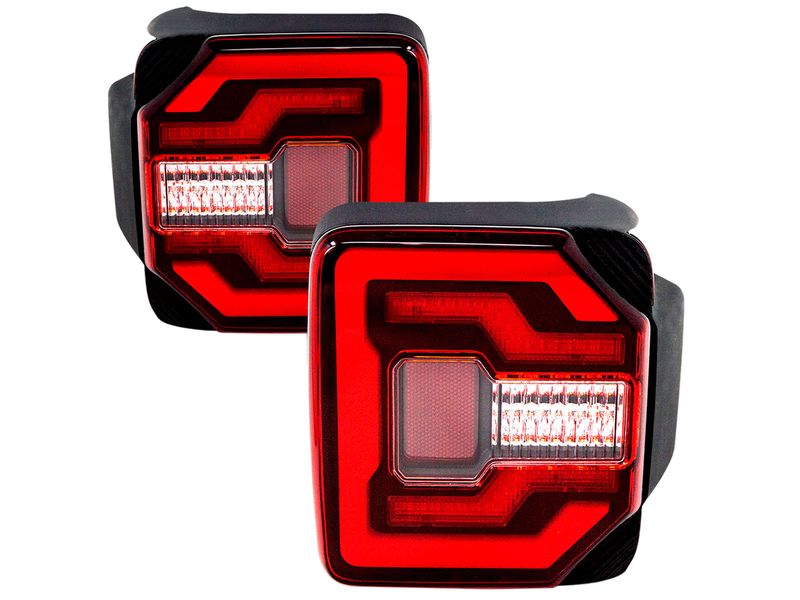 Renegade Sequential Red and Black LED Tail Lights